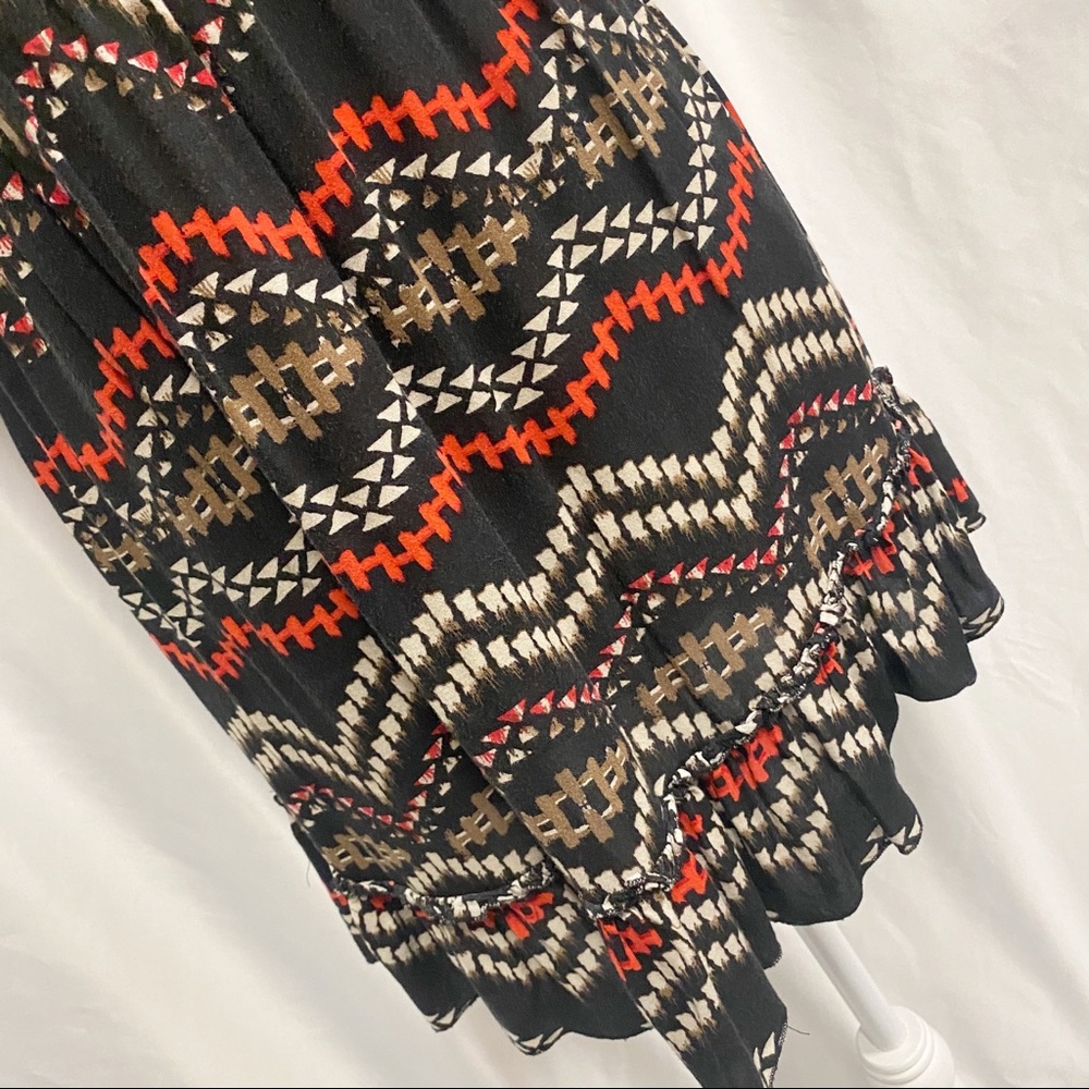 Strapless Aztec Mini Dress - Picture 3 of 6
